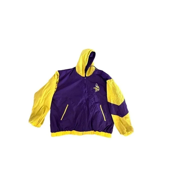 Unique Sports Generation Minnesota Vikings‎ Reversible Jacket vintage XXL - Picture 1 of 9